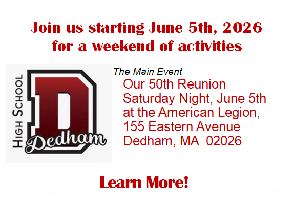 Learn more about our 50th Reunion!